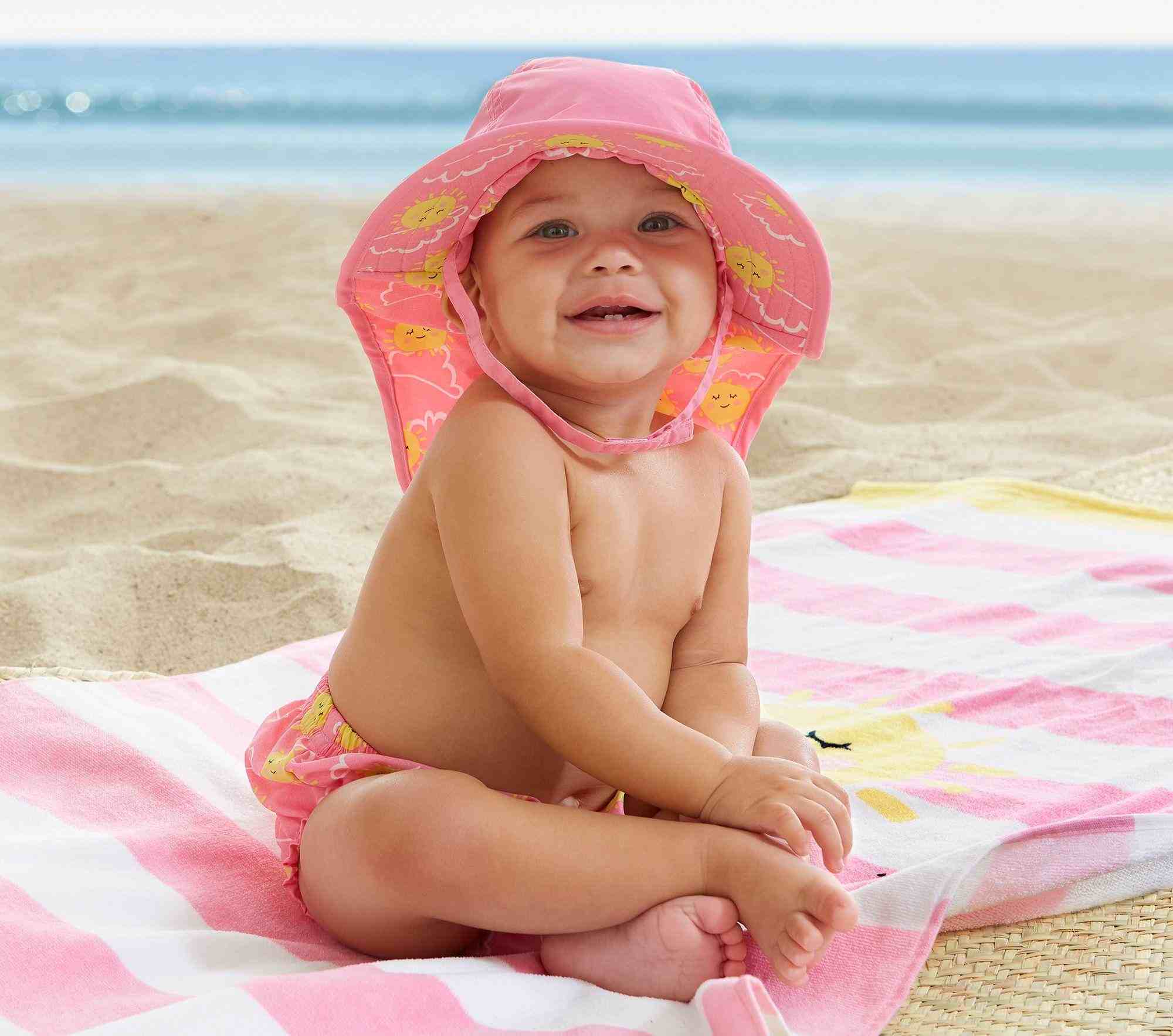 Sunshine Stripe Beach Towel