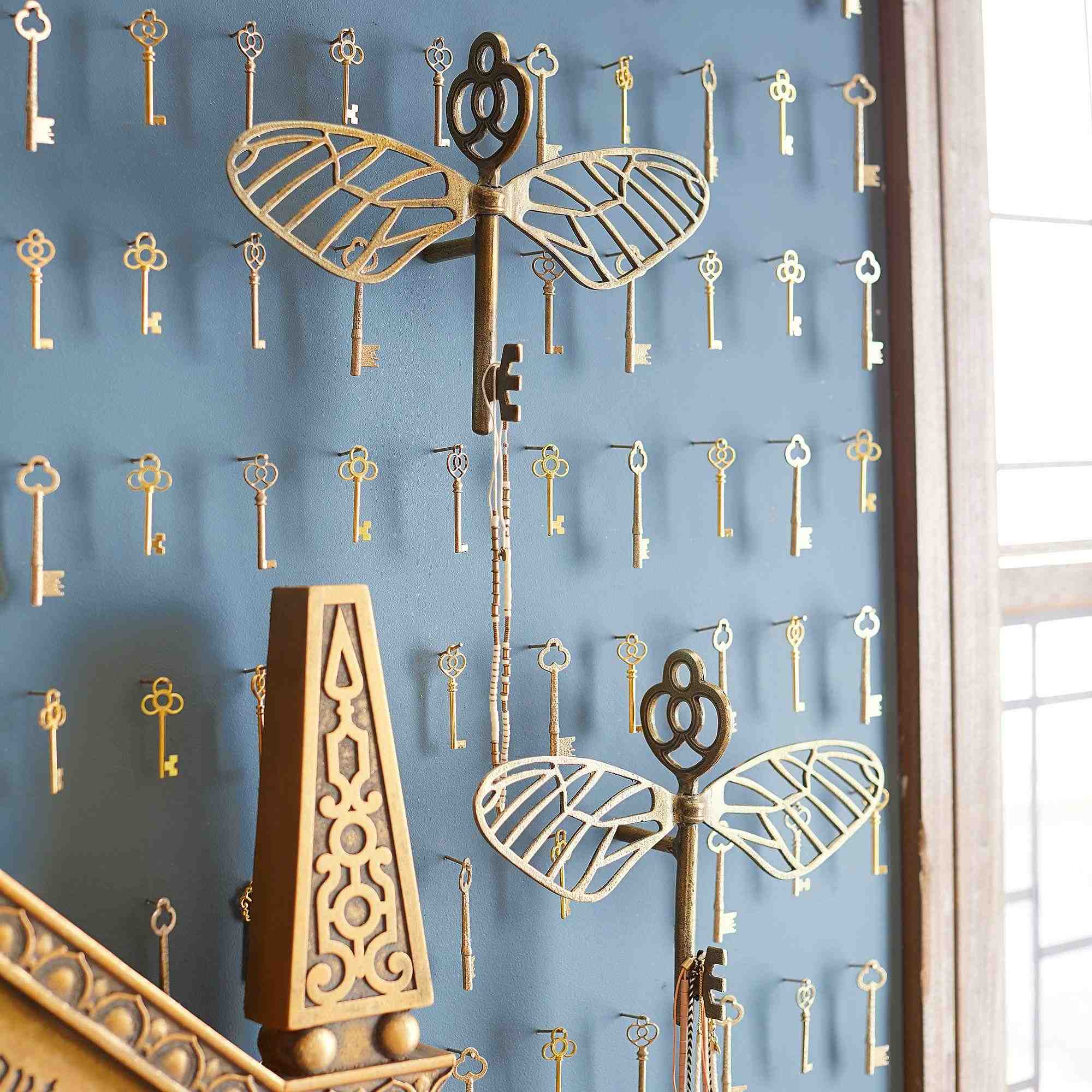 Harry Potter Flying Key Jewelry Hooks, Set of 3