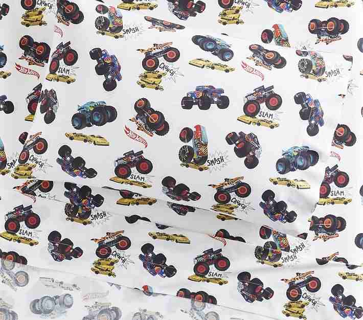 Organic Monster Trucks™ Sheet Set