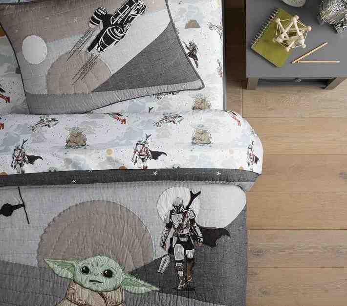 Organic Star Wars™ The Mandalorian™ Sheet Set and Shams