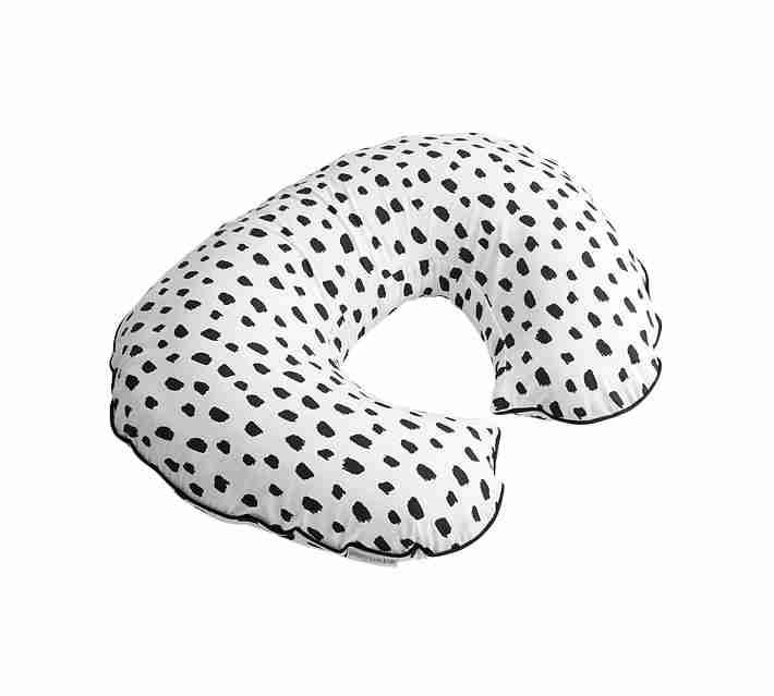 Black Brush Stroke Boppy Nursing & Infant Support Pillow Cover Only