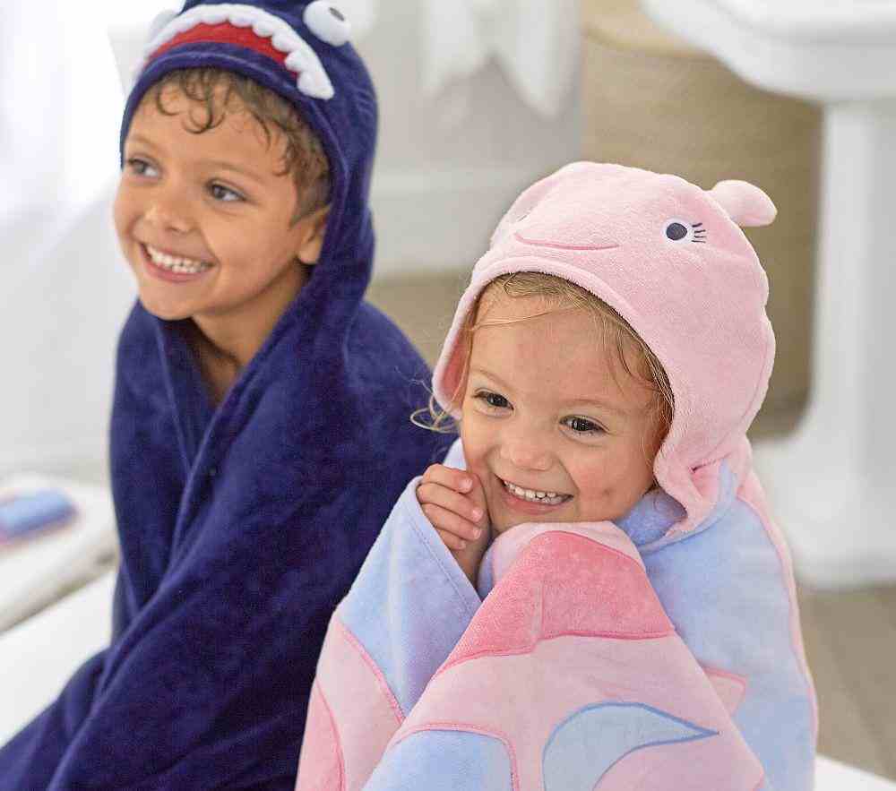 Shark Kid Hooded Towel