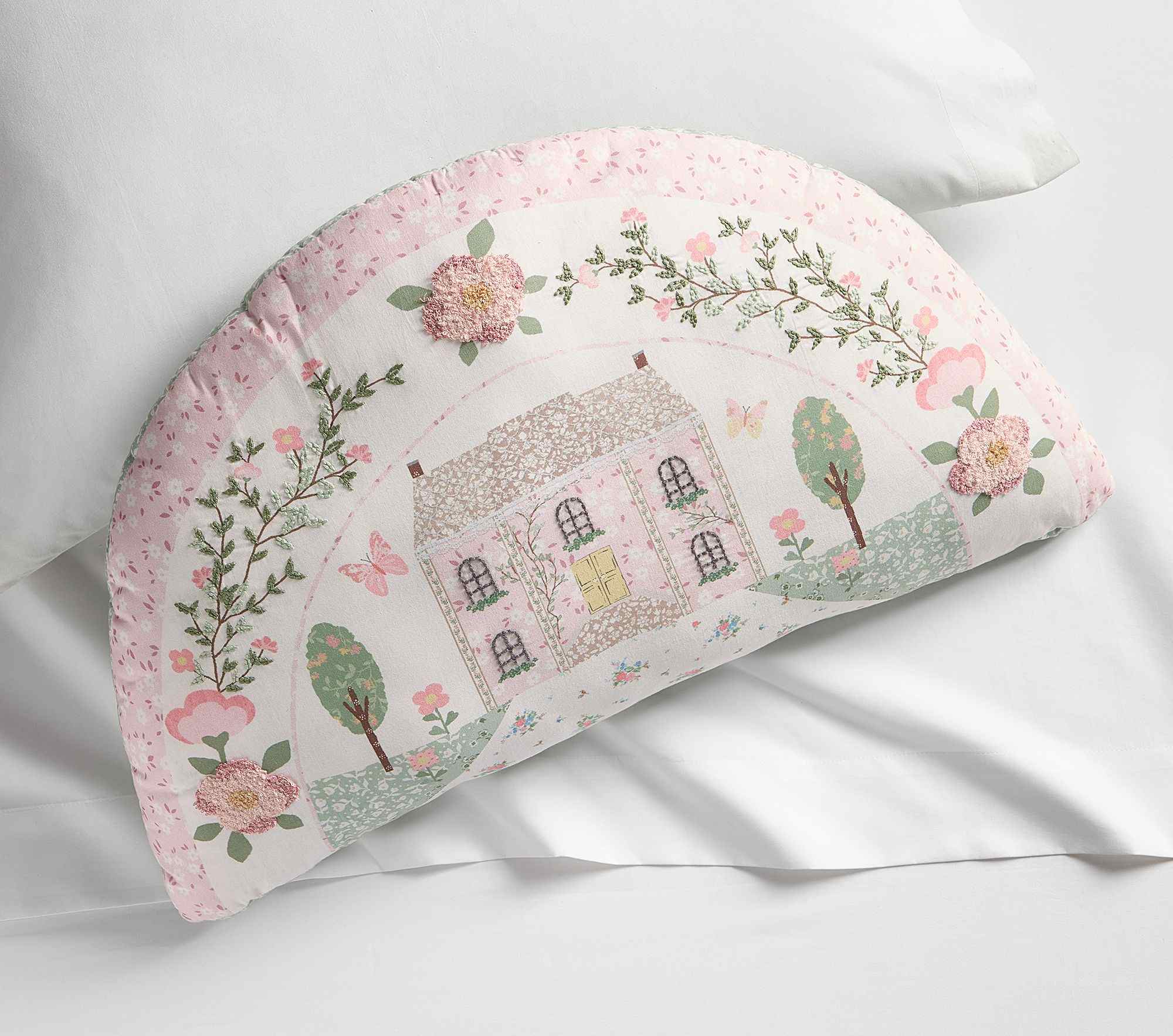 Dollhouse Wedge Pillow