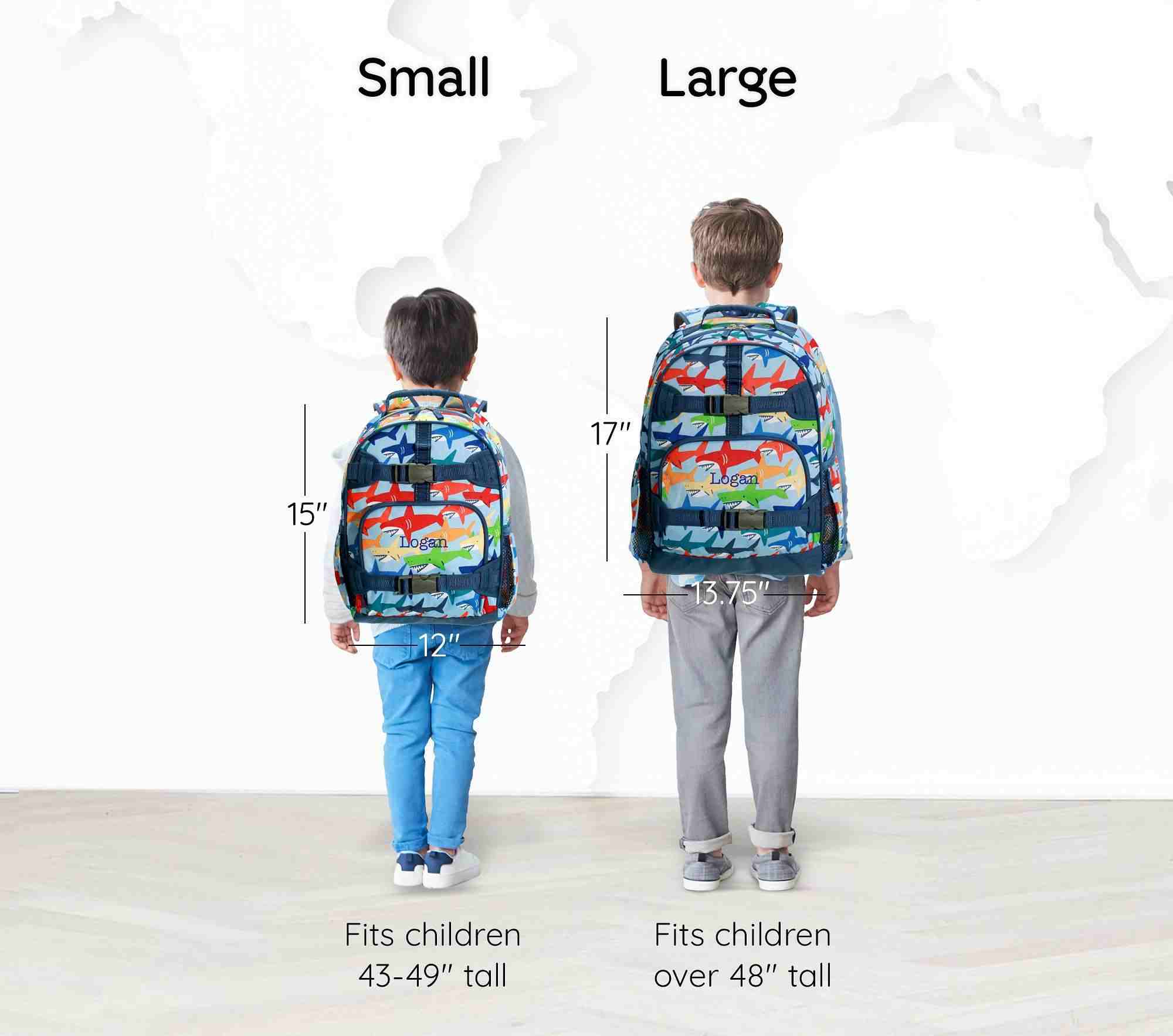Mackenzie Multi Sharks Backpacks