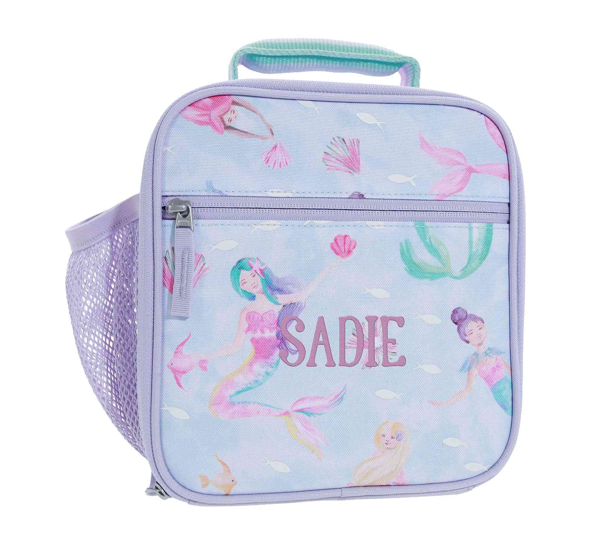 Pottery Barn Kids | Rainbow Mermaid Glow-In-The-Dark Mackenzie Lunch Box