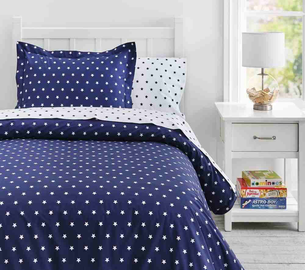 Organic Star Duvet Cover & Standard Sham