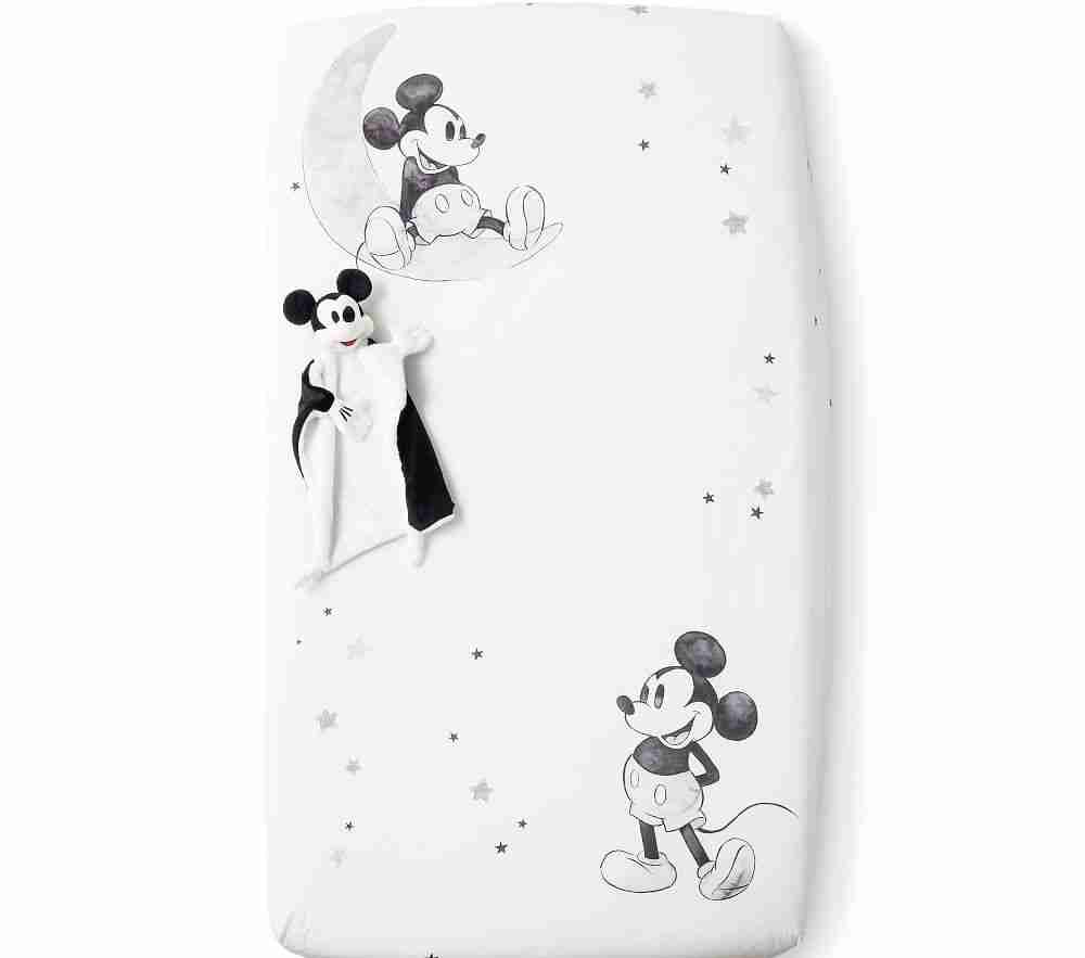 Disney Mickey Mouse Organic Picture Perfect Crib Fitted Sheet