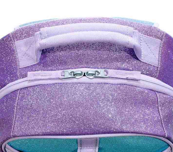 Mackenzie Lavender/Aqua Ombre Sparkle Glitter Backpacks