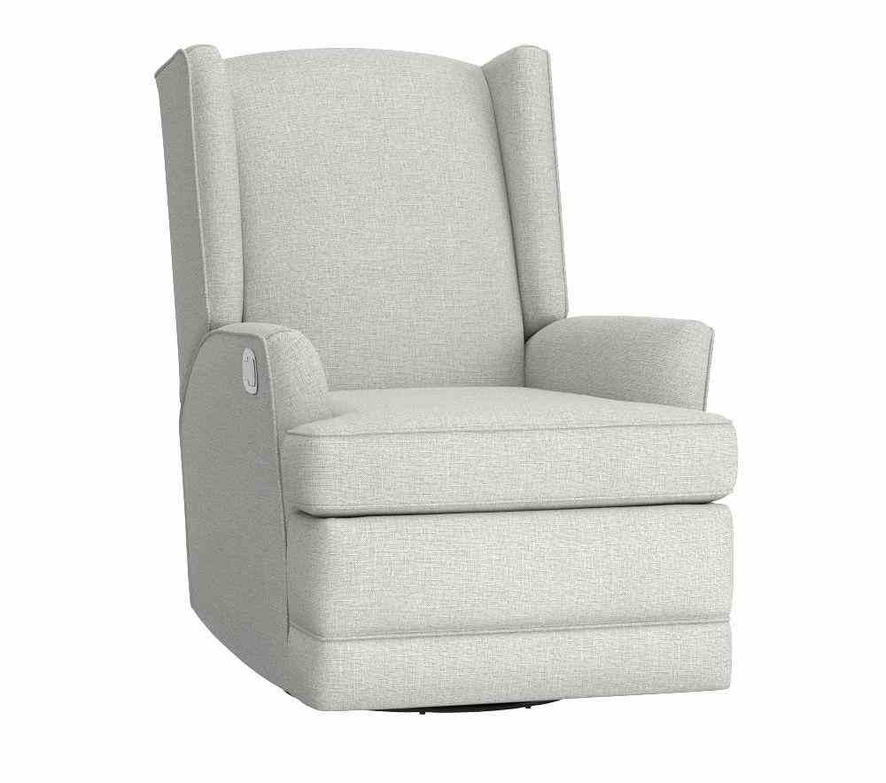 Modern Wingback Swivel Glider & Recliner