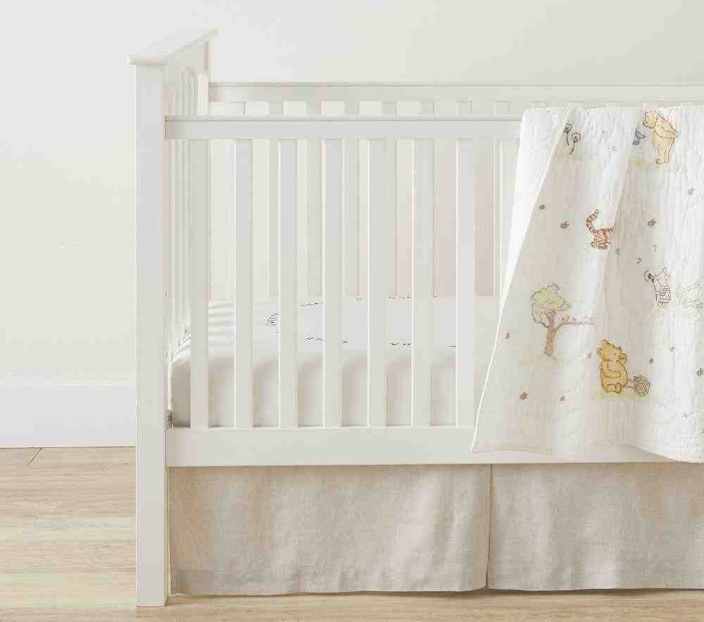 Organic Winnie the Pooh Picture Perfect Crib Fitted Sheet