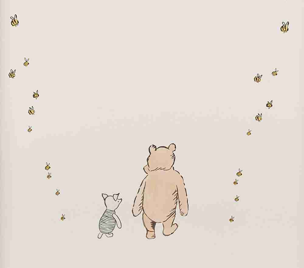 Organic Winnie the Pooh Picture Perfect Crib Fitted Sheet