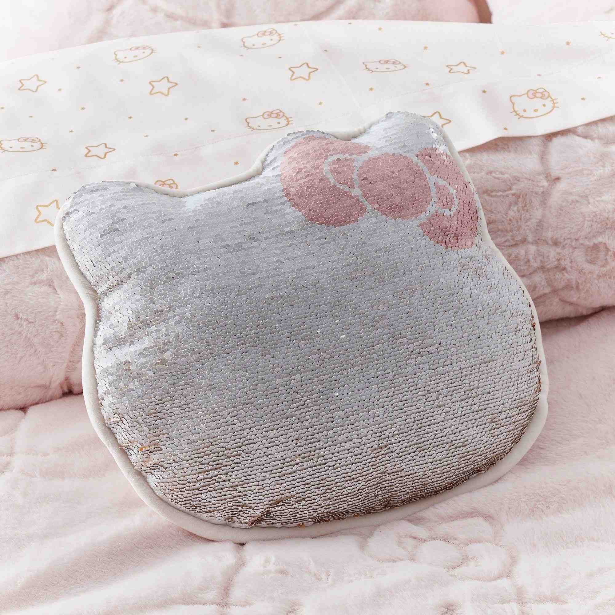 Hello Kitty® Reversible/Flip Sequin Pillow