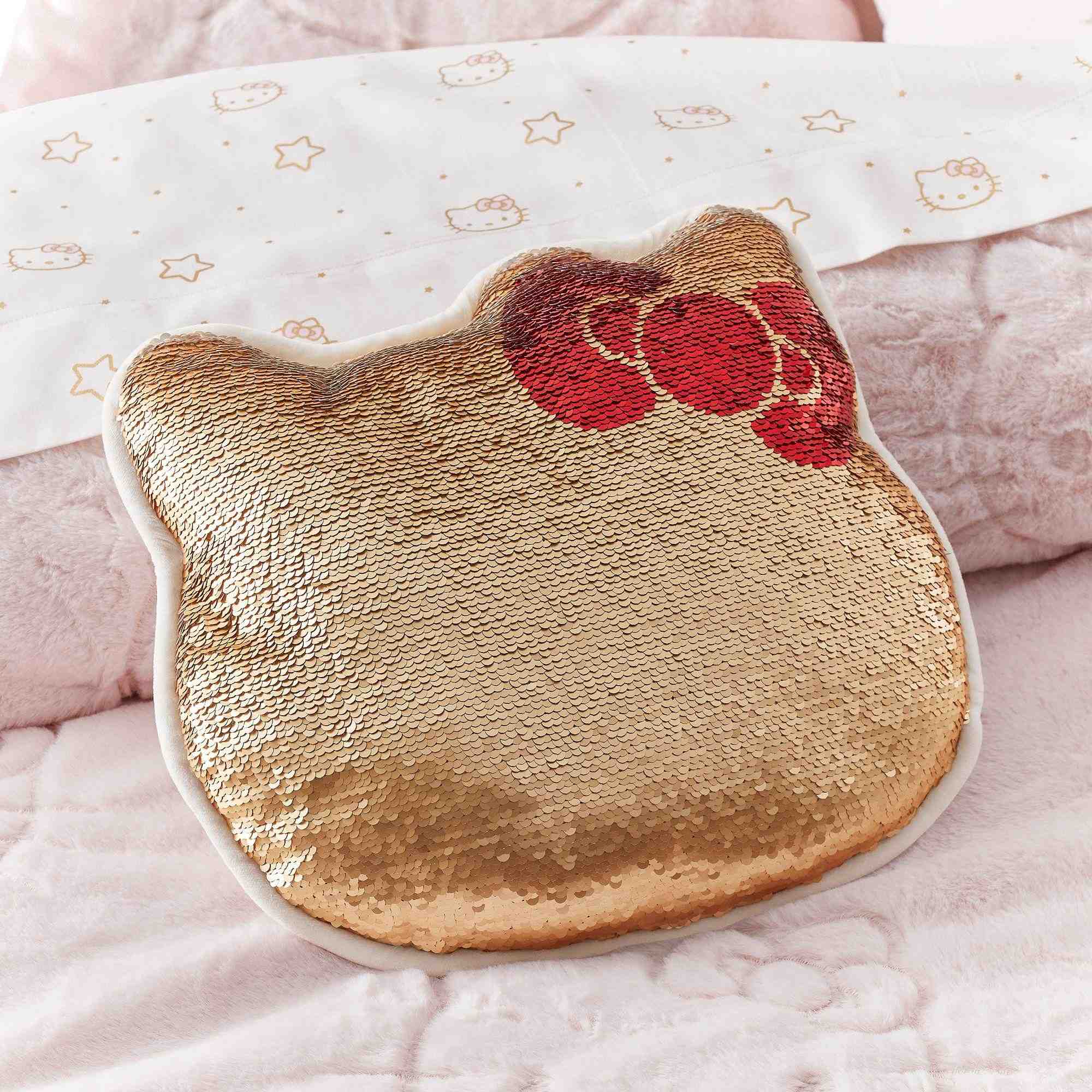 Hello Kitty® Reversible/Flip Sequin Pillow