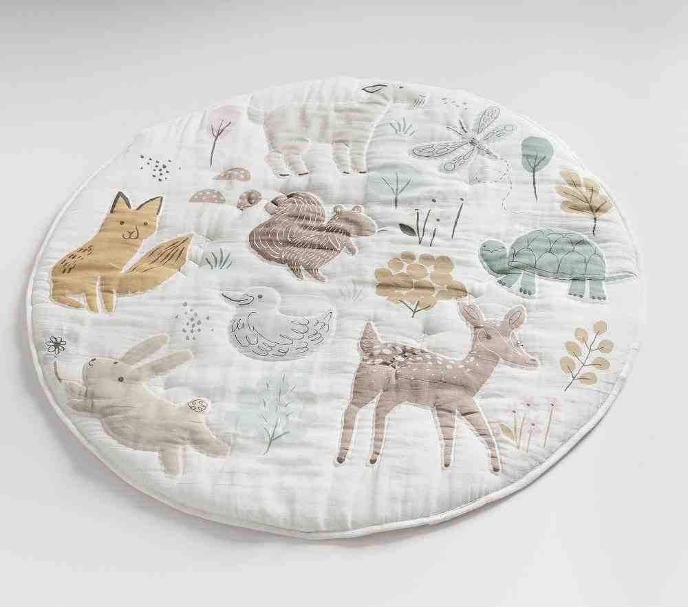 Dakota Woodland Muslin Travel Play Mat