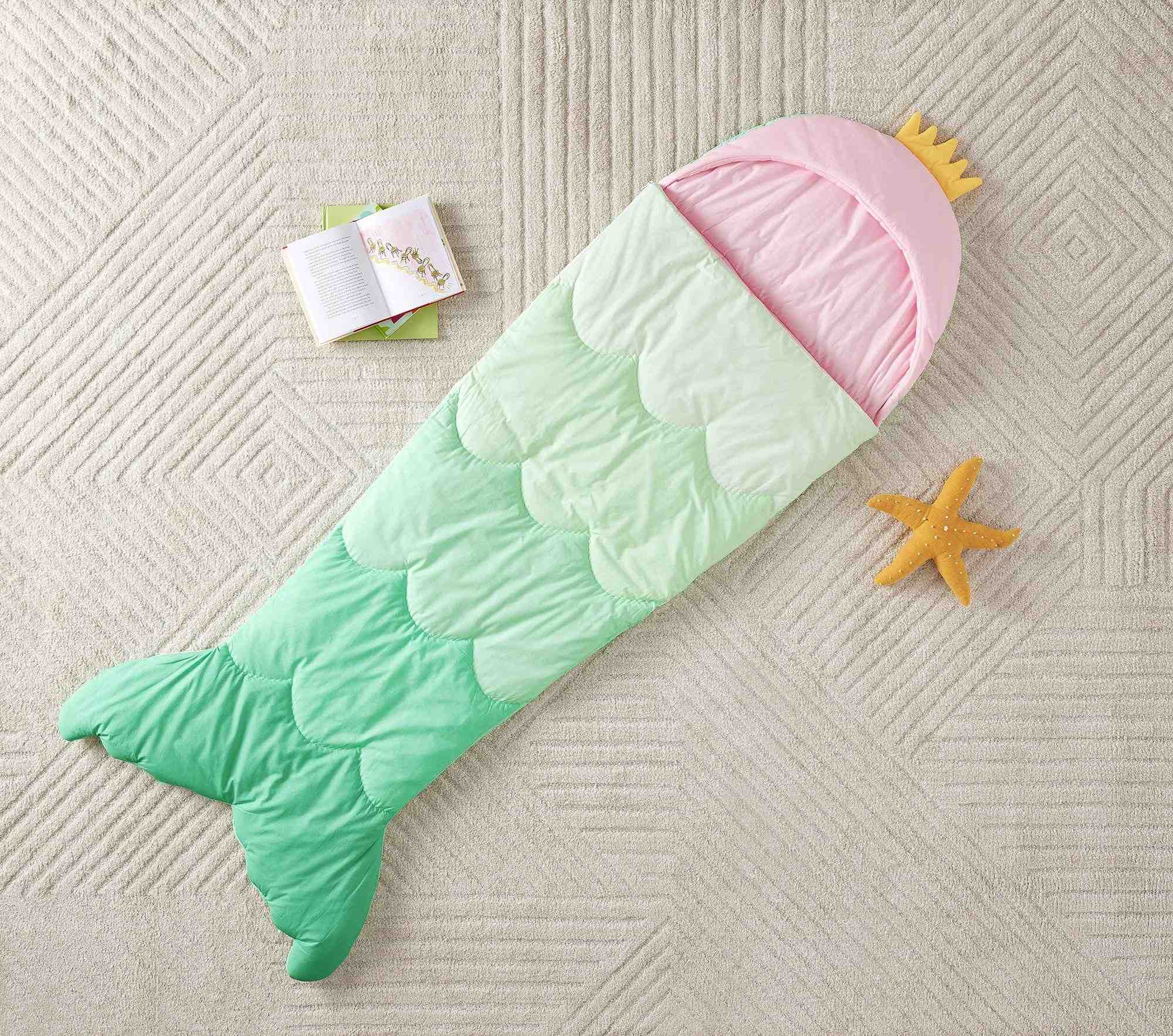 Mermaid Shaped Sleeping Bag