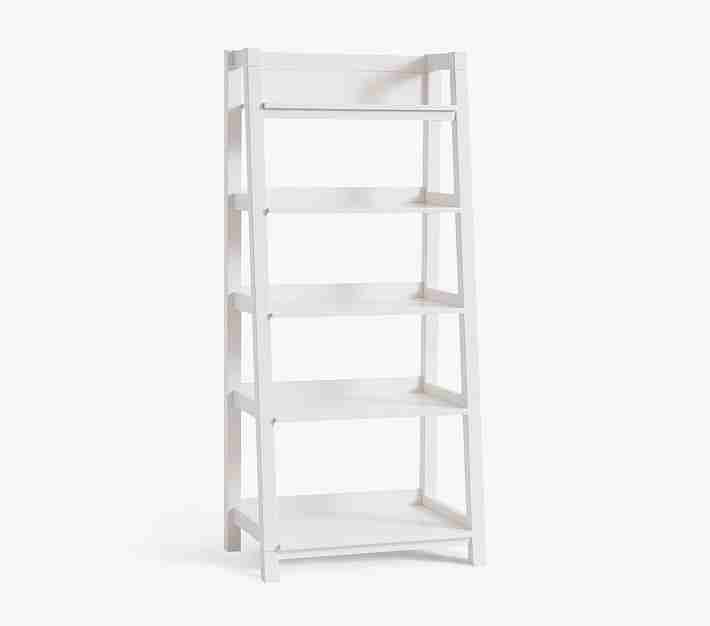 Morgan Leaning Bookcase
