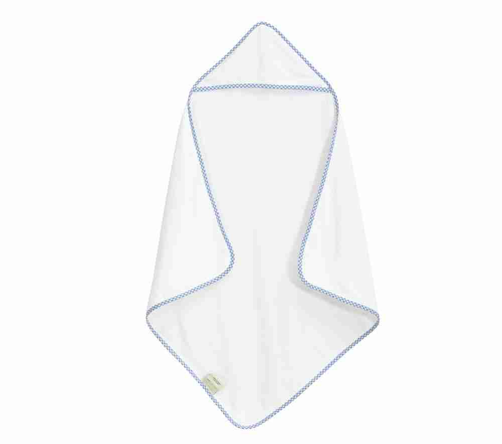 Gingham Baby Hooded Towel