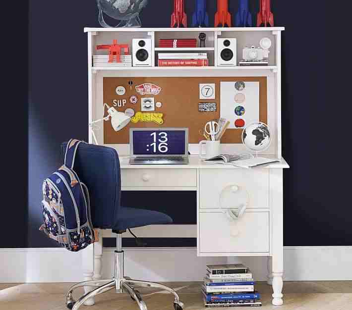 Square Upholstered Desk Chair