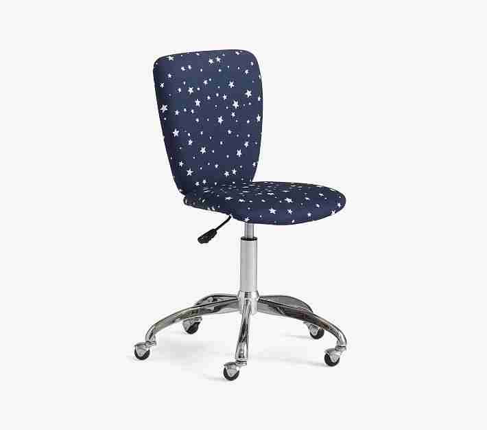 Square Upholstered Desk Chair