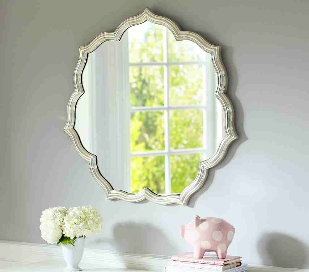 Silverleaf Petal Mirror