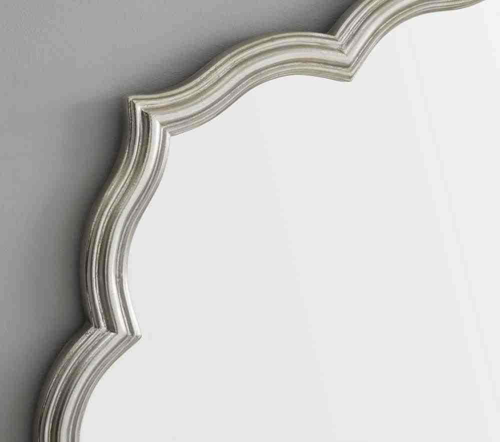 Silverleaf Petal Mirror