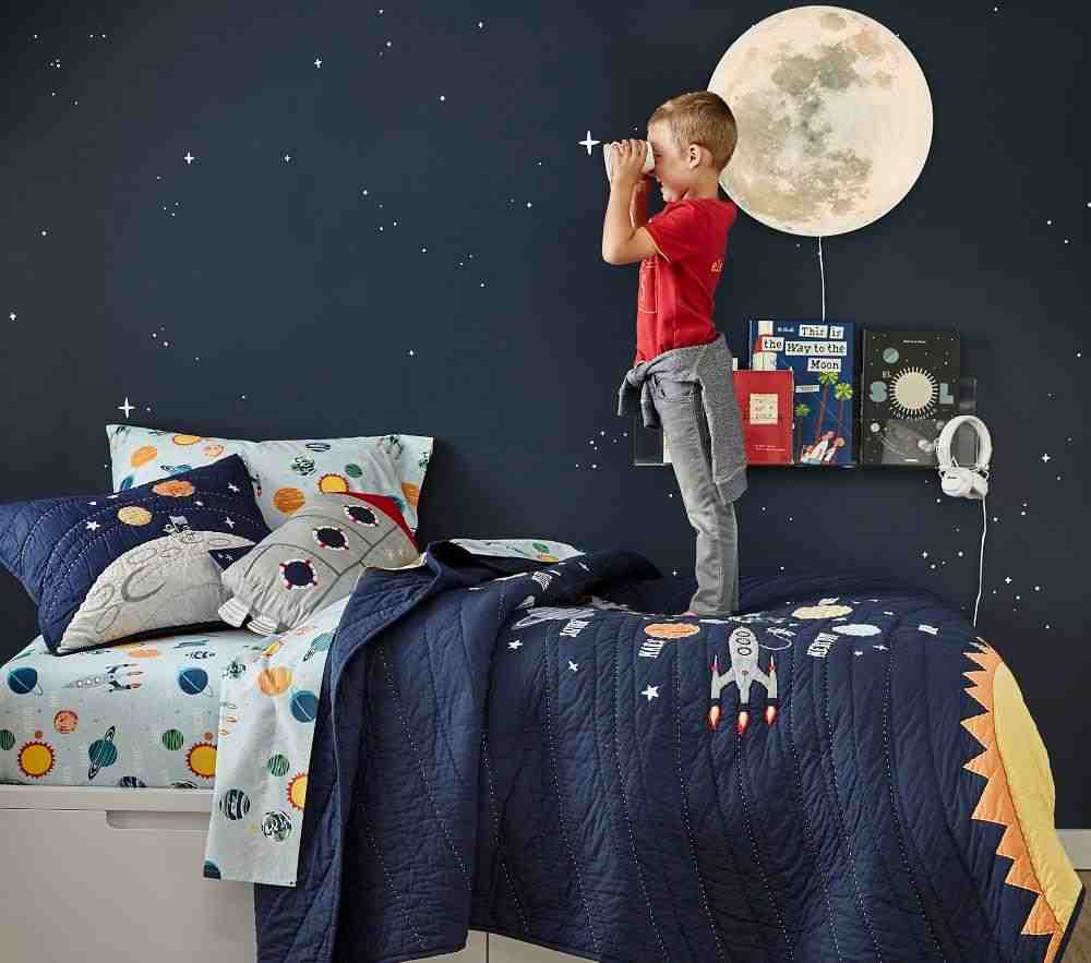 Light Up Rocket Pillow