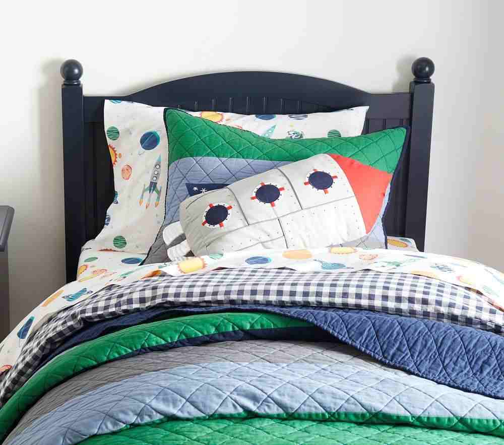 Light Up Rocket Pillow
