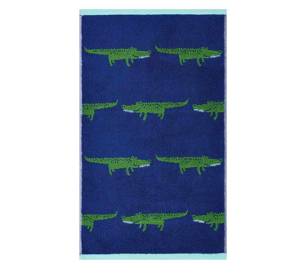 Alligator Jacquard Towel Collection