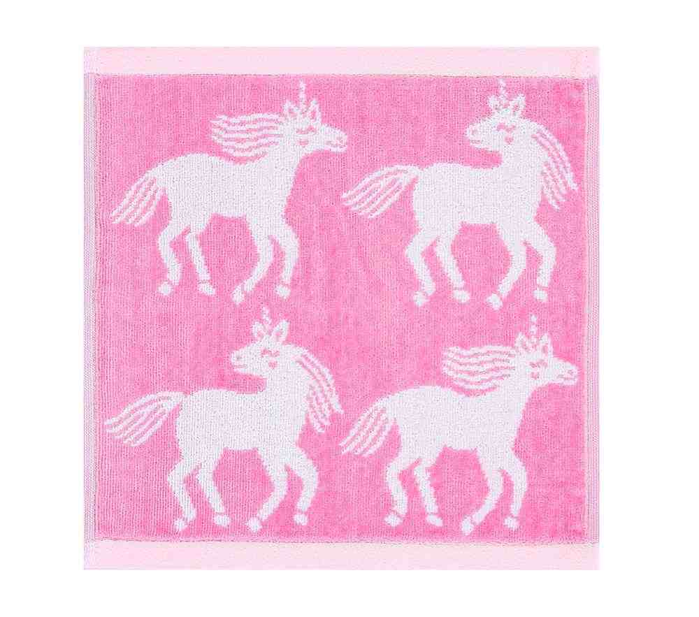 Unicorn Towel Collection,Bright Pink