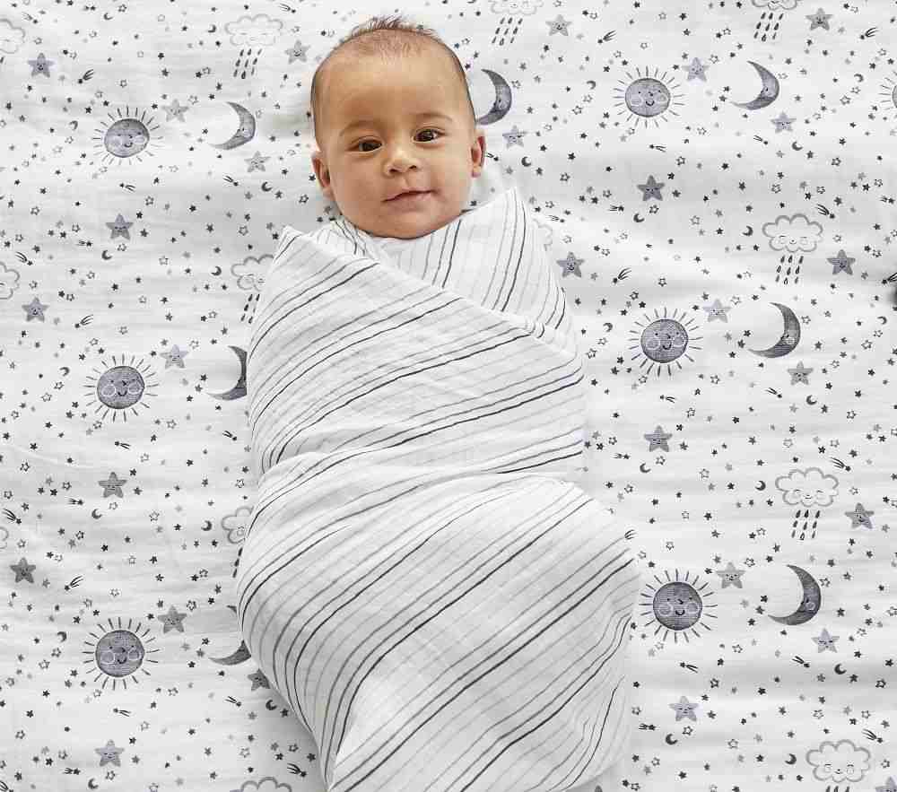 Organic Skye Swaddle Set Of 3 Multi