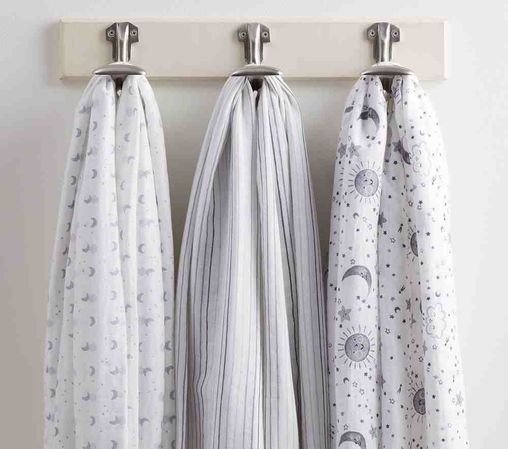 Organic Skye Swaddle Set Of 3 Multi