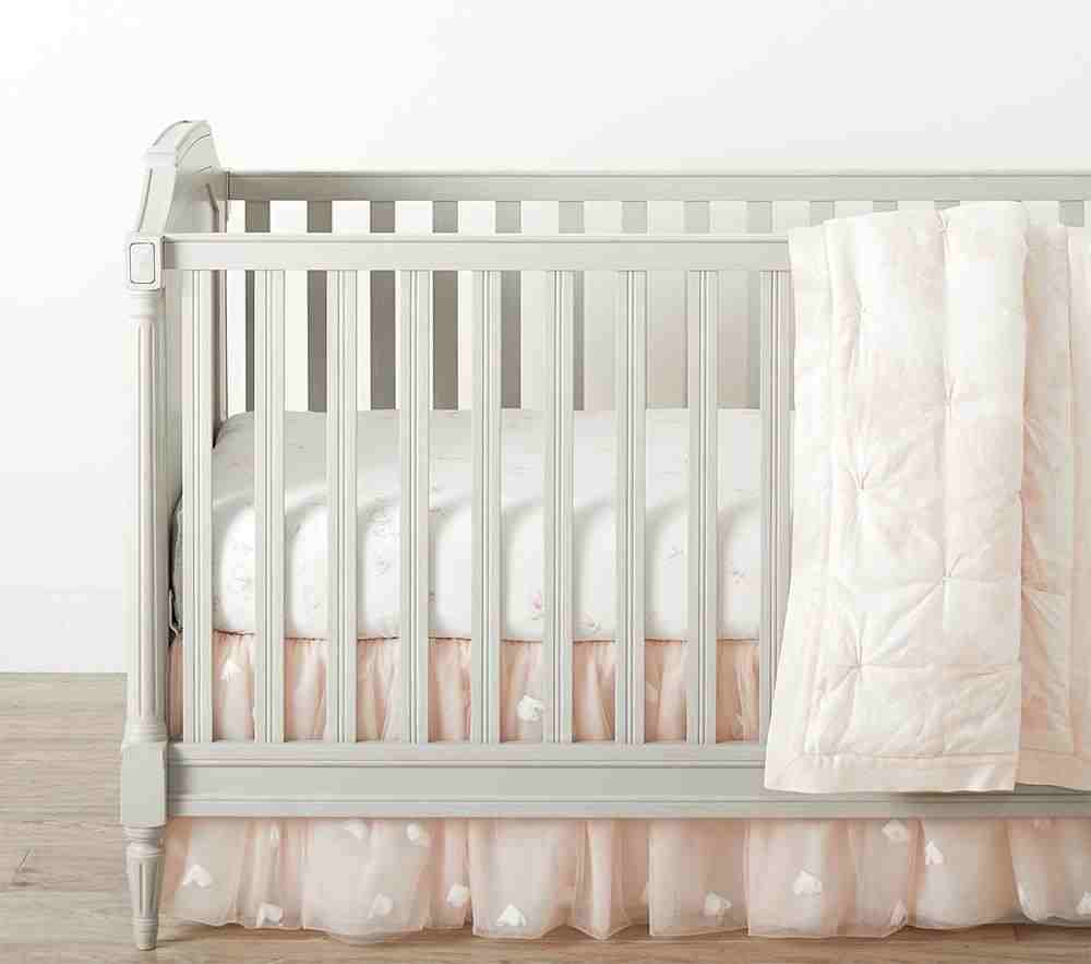 Monique Lhuillier Ethereal Lace Toddler Quilt