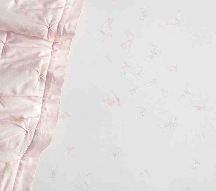 Monique Lhuillier Ethereal Lace Toddler Quilt