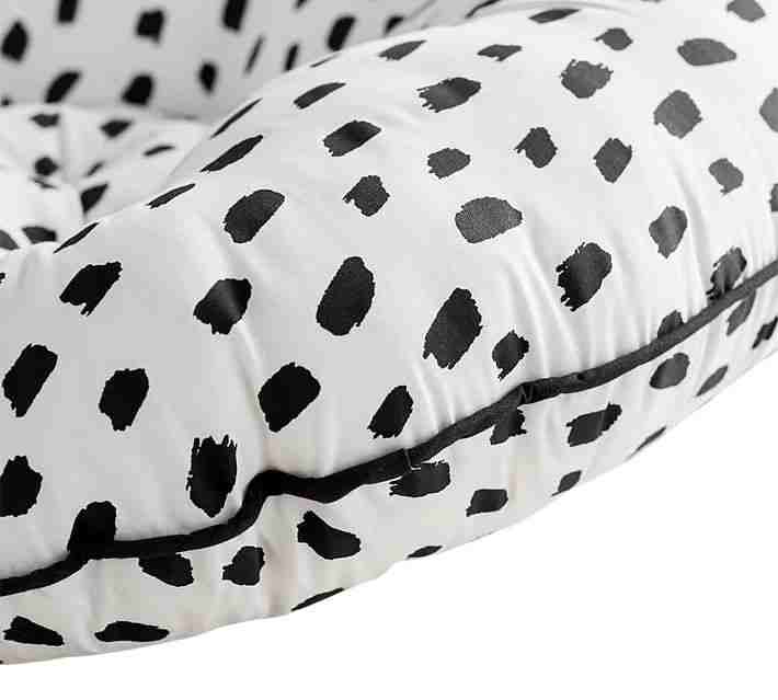 Black Brush Stroke Boppy Newborn Lounger