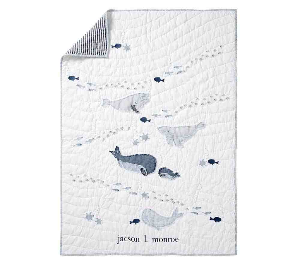 Jack Toddler Quilt Blue Multi