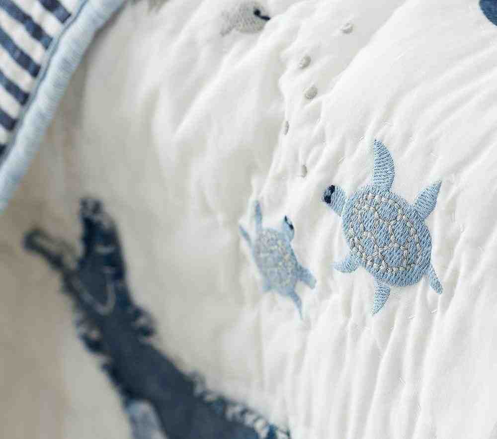 Jack Toddler Quilt Blue Multi