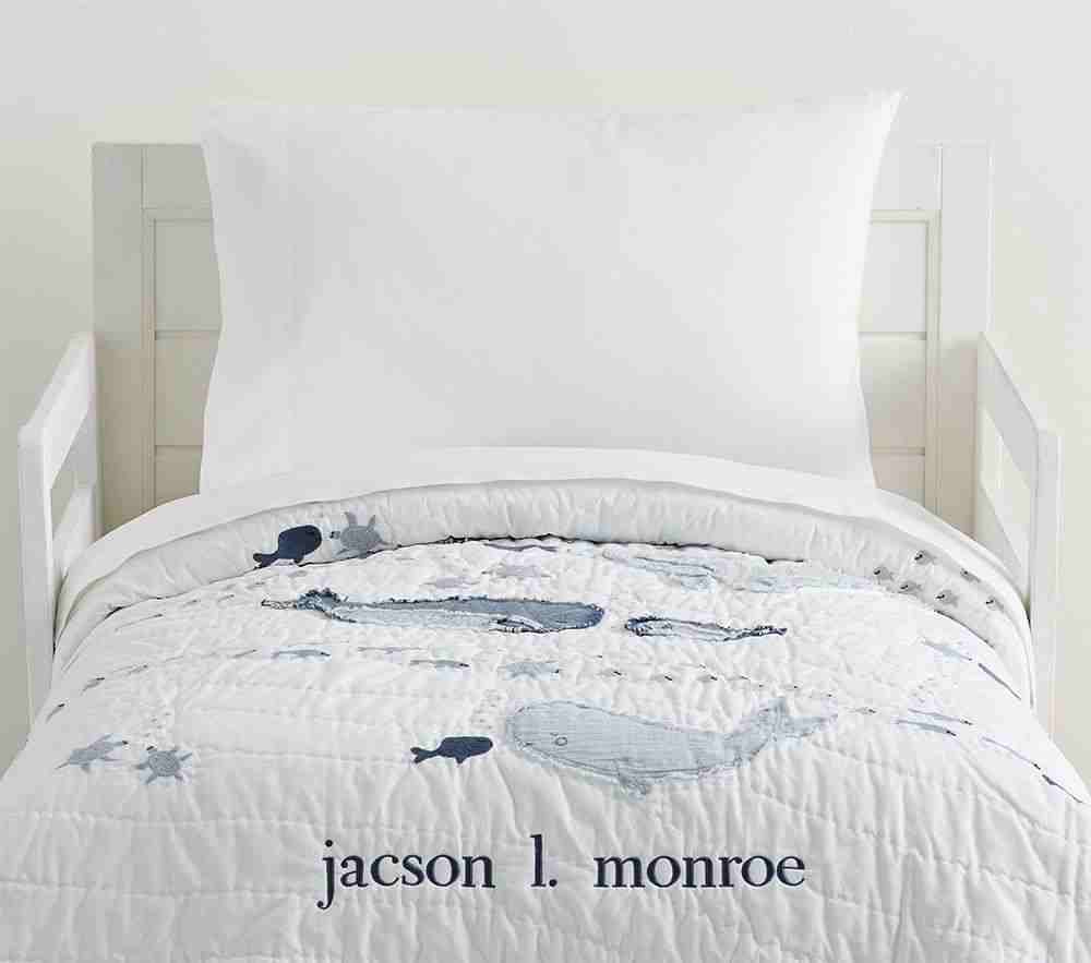 Jack Toddler Quilt Blue Multi