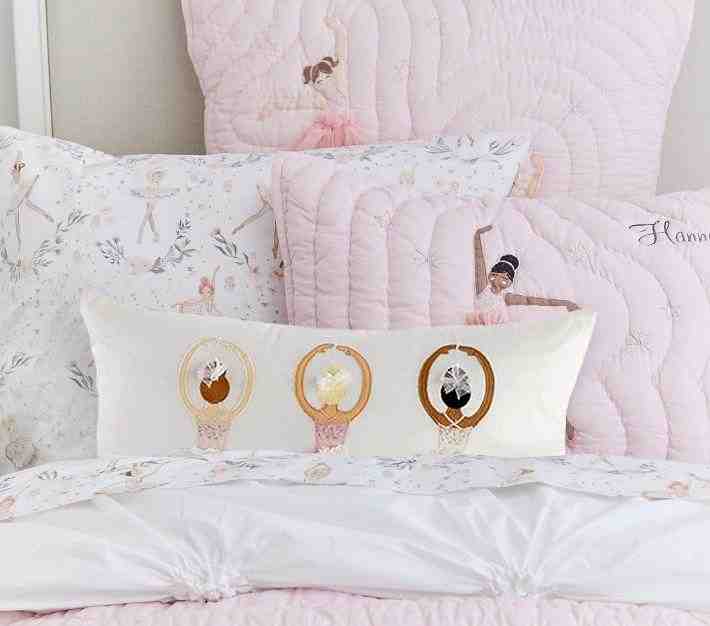 Ballerina Pillow 12X16 inches
