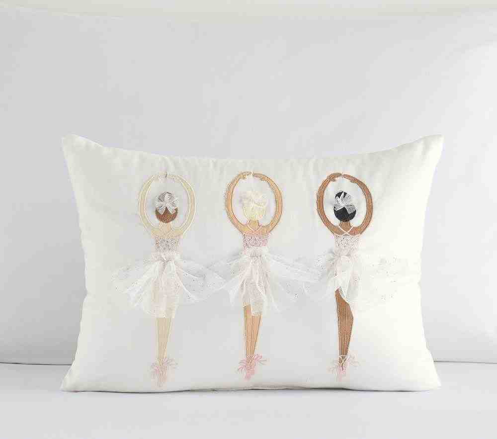 Ballerina Pillow 12X16 inches