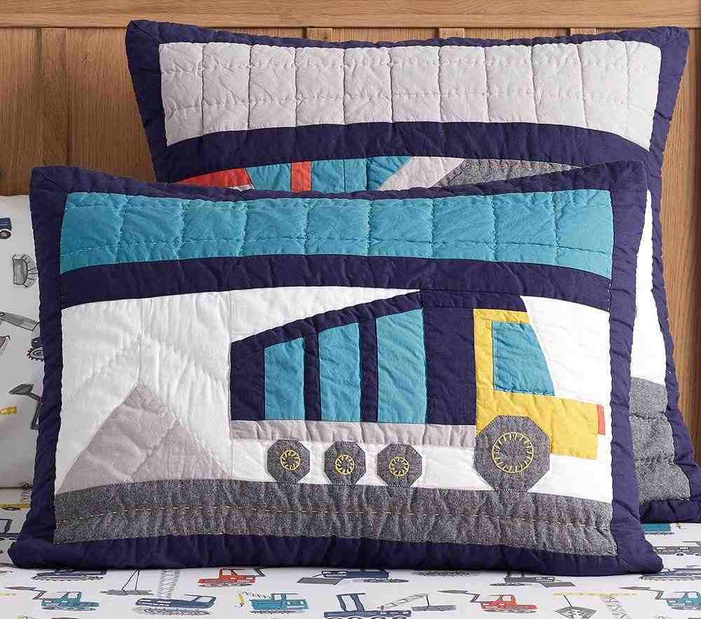 Jax Construction Quilt & Standard Sham