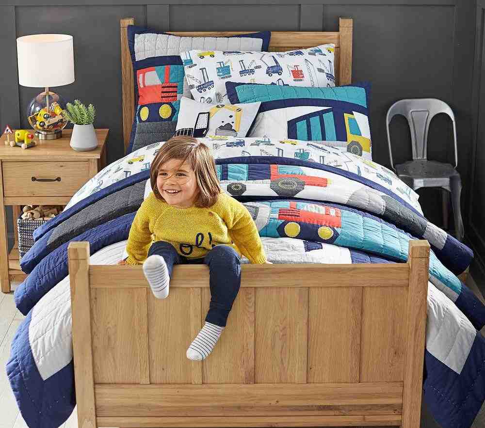 Jax Construction Quilt & Standard Sham