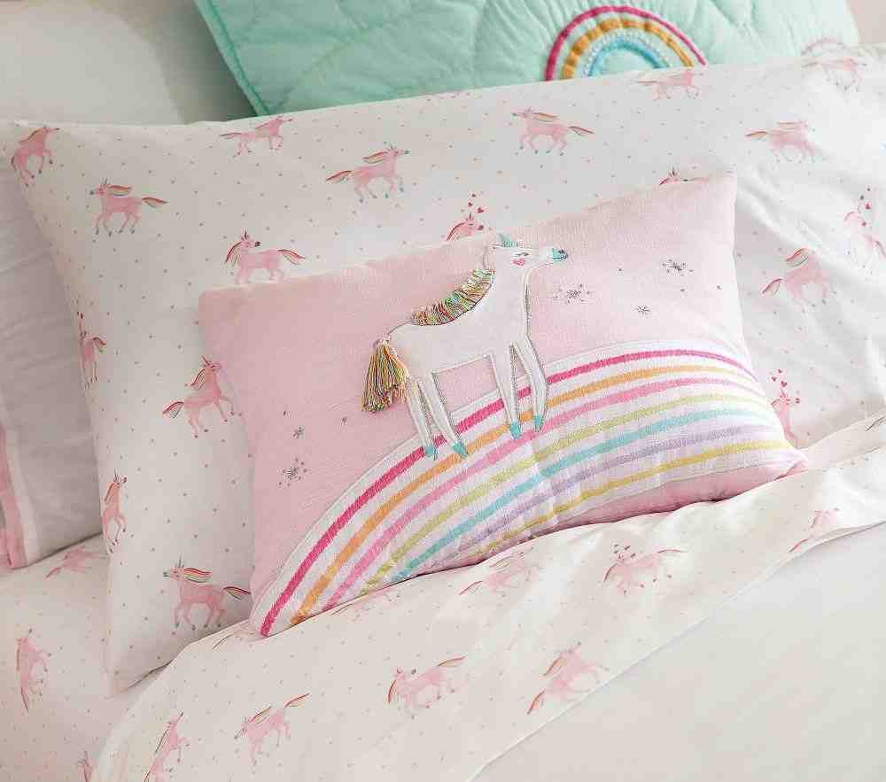 Unicorn Rainbow Organic Sheet Set & Pillowcases
