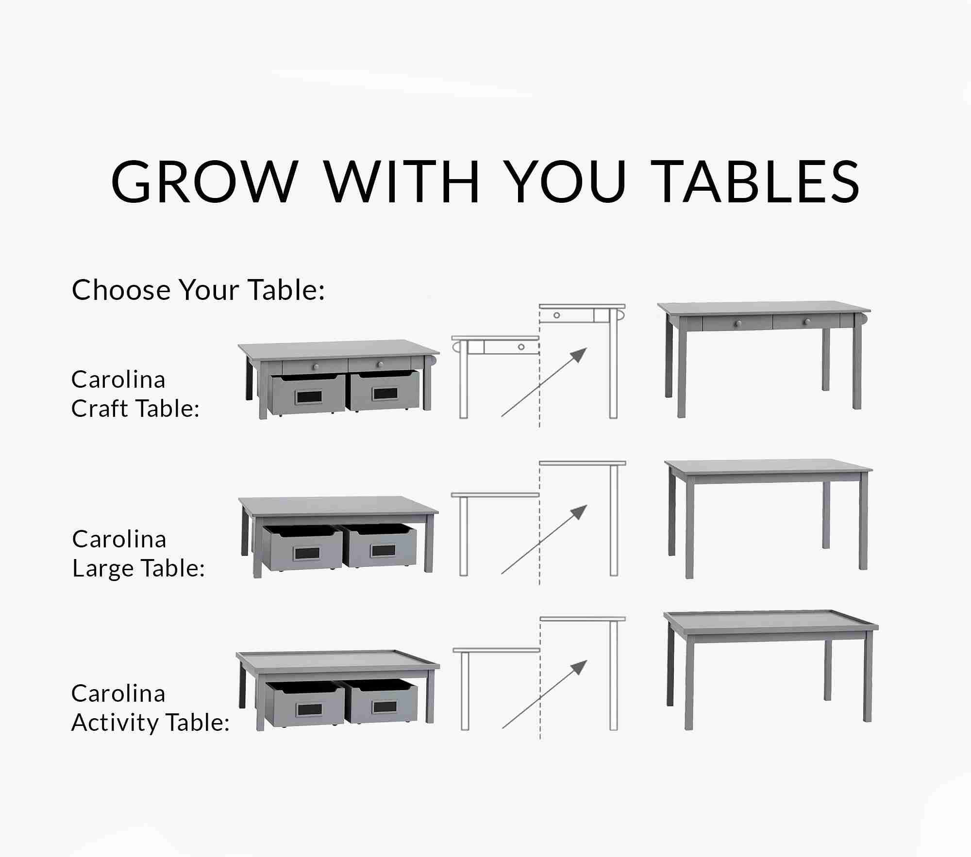 Carolina Craft Table