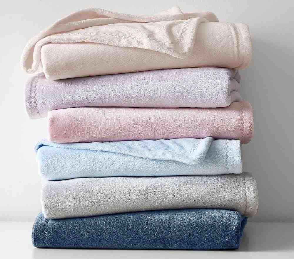 Chamois Baby Blanket, Stroller Blanket