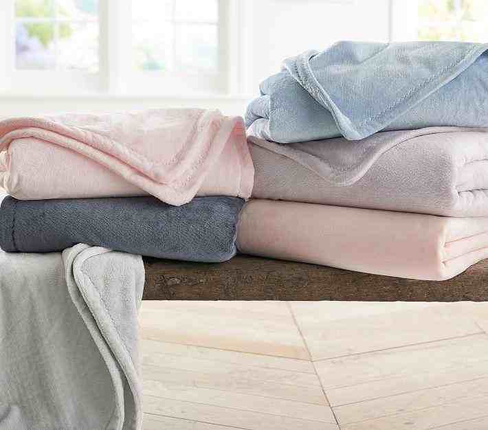 Chamois Baby Blanket, Stroller Blanket