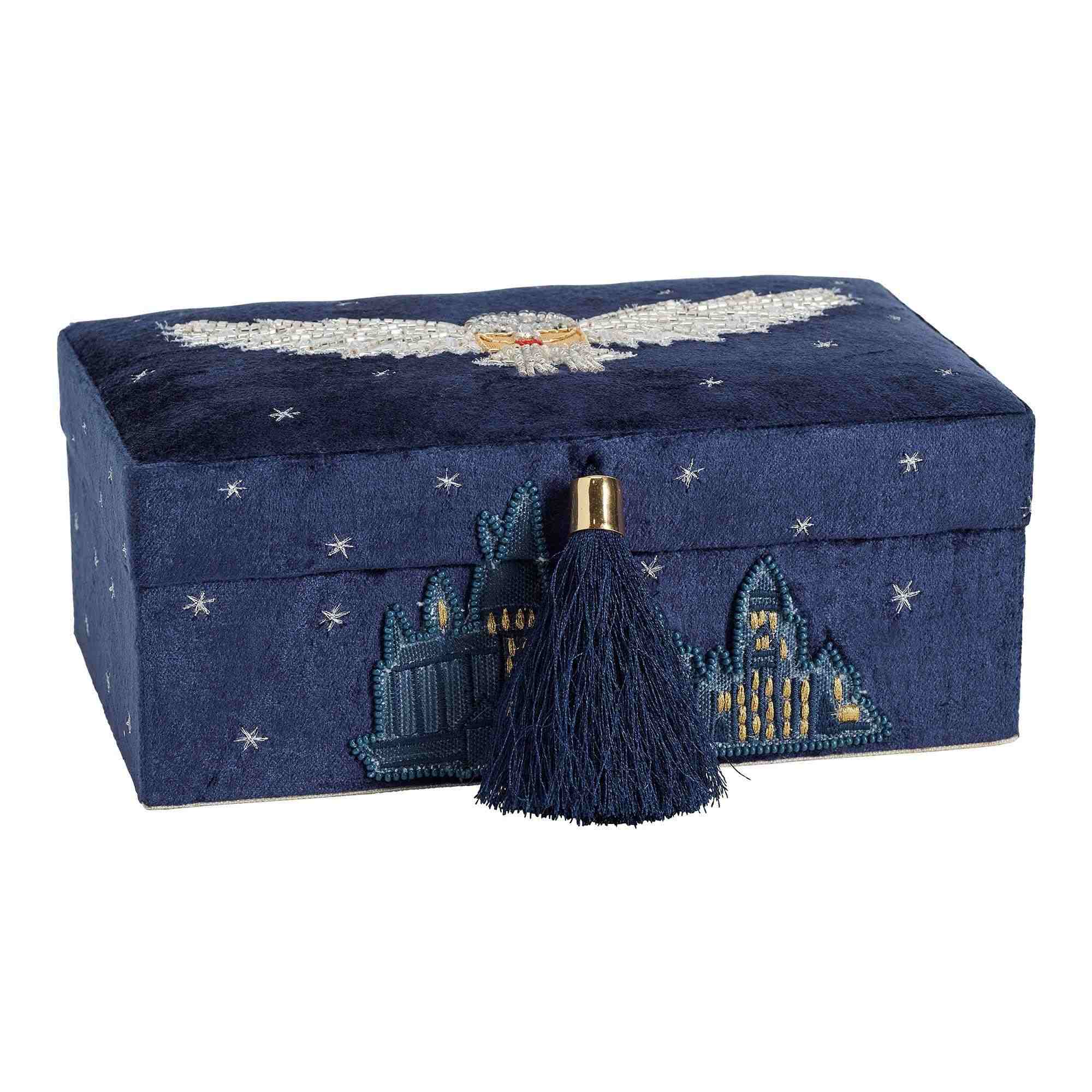 Harry Potter Beaded Velvet Jewelry Boxes