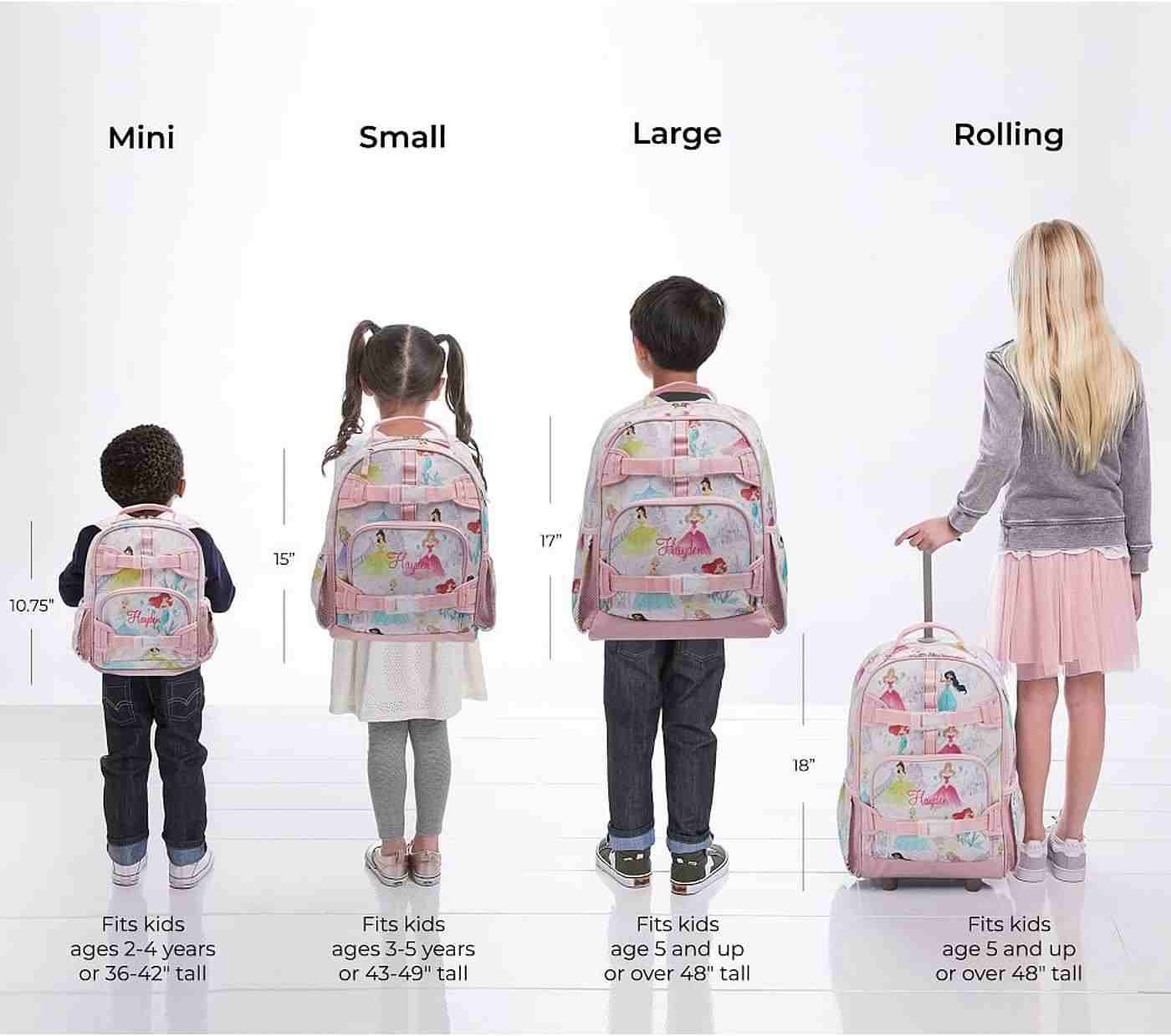 Mackenzie Recycled Disney Princess Castle Backpack