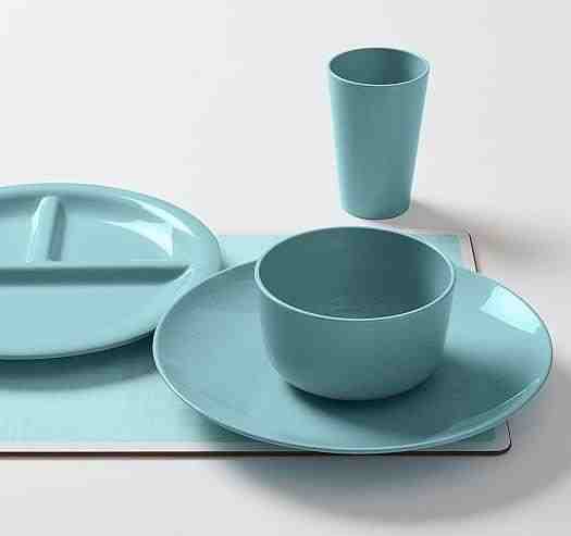 Aqua Parker Dinnerware Collection