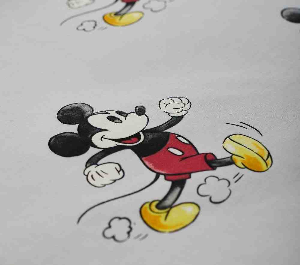 Organic Disney Mickey Mouse Duvet Cover & Standard Sham