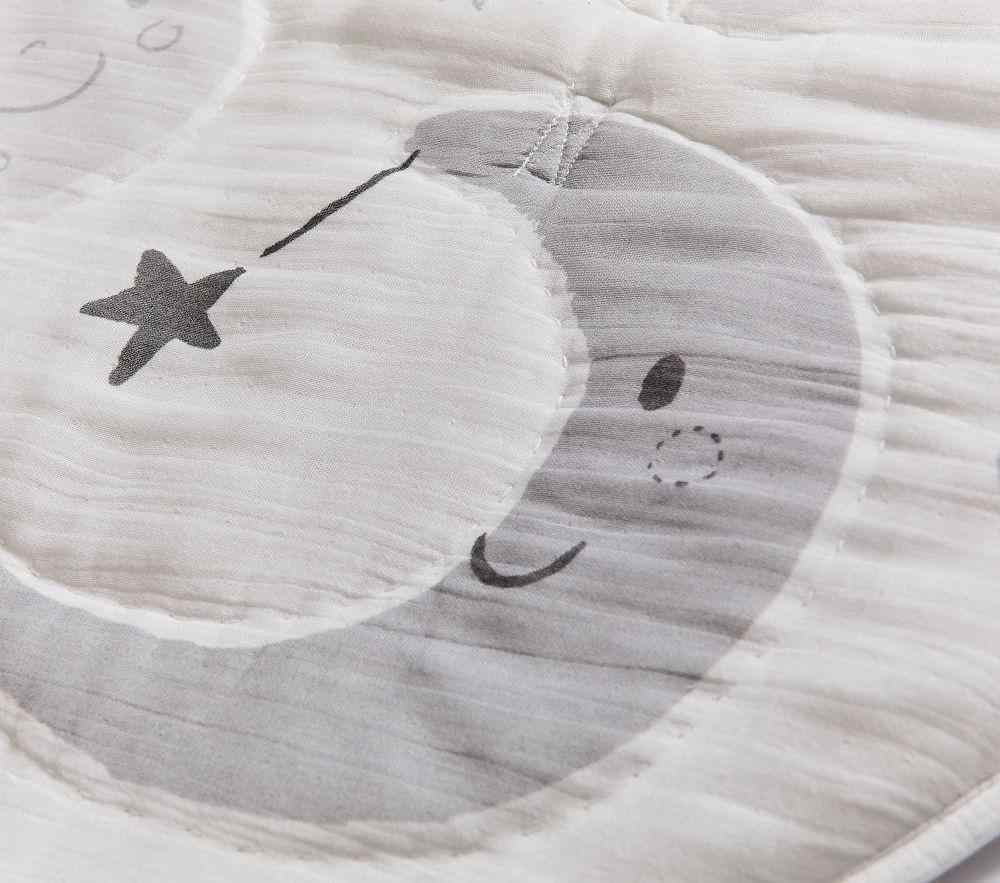 Skye Moon & Stars Muslin Travel Play Mat